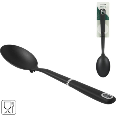 Sola serveerlepel zwart 33 cm | 48 stuks