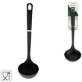 Sola soeplepel zwart 33 cm | 48 stuks