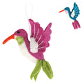 Ngk decoratie hanger kolibrie vilt 13 cm 2 assorti | 18 stuks