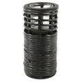 Countryfield windlicht omara zwart 30 cm | 8 stuks