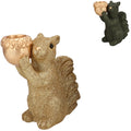 Daan kromhout schaal jingle eekhoorn staand groen goudkleurig 16 cm 2 assorti | 6 stuks