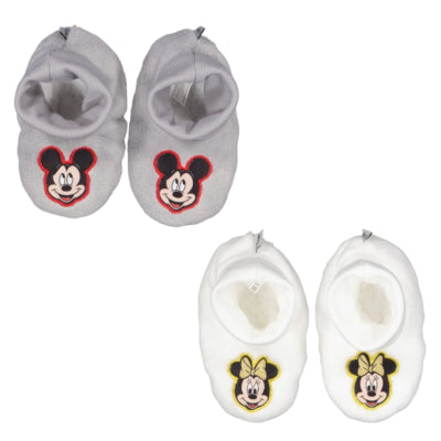 Disney mickey en minnie mouse baby sloffen assorti | 10 stuks