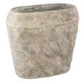 Ptmd bloempot lourdes crème 40 cm | 2 stuks