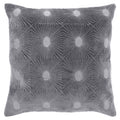 Unique living kussen nela dark grey 45 x 45 cm | 6 stuks