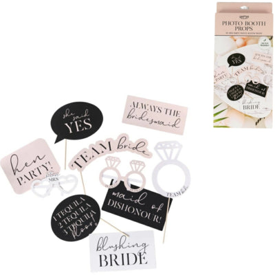 Ginger ray fotobooth props 10 stuks | 10 stuks