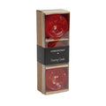 Countryfield drijfkaars bollie rood 5 cm set van 3 | 24 stuks