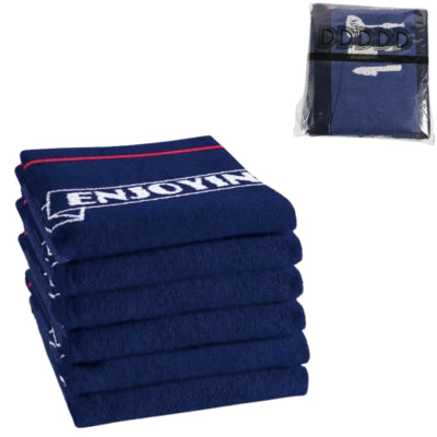 Ddddd keukendoek blauw 50 x 55 cm | 12 stuks