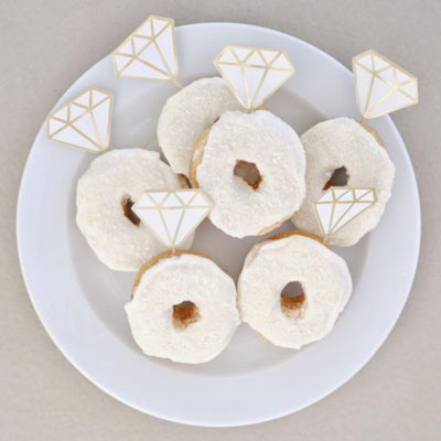 Ginger ray cocktailprikkers rings 6 stuks | 20 stuks