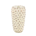 Ptmd bloempot ruis hoog crème 30 cm | 6 stuks