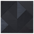 Ptmd wandpaneel belinda zwart 120 x 120 cm | 2 stuks