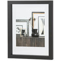 Woood fotolijst hout zwart 34 x 44 cm | 8 stuks