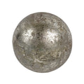 Decoratie bal metallic grijs 12 cm | 12 stuks