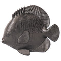 Housevitamin beeld flat fish vis zwart 19 cm | 6 stuks