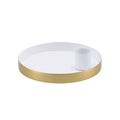 Daan kromhout kandelaar rond marrakech wit 12 cm | 8 stuks