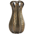 Light living light en living vaas abajo antique bronskleurig 43 cm | 2 stuks
