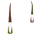 Kerstman vilt met lange puntmuts 43 cm 2 assorti | 24 stuks