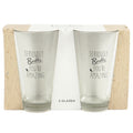 Dutch rose longdrinkglazen 330 ml set 2 stuks | 8 stuks