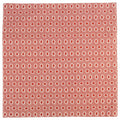 Fair trade kussenhoes graphic rood 45 x 45 cm | 12 stuks