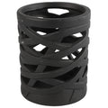 Countryfield theelichthouder redmon l zwart 15 cm | 12 stuks