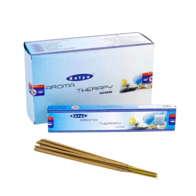 Satya wierookstokjes aroma therapy 20 cm 15 gram | 24 stuks