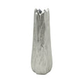 Ptmd vaas waster zilverkleurig 32 cm | 4 stuks