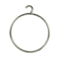Hanger cirkel zilverkleurig 43 cm | 2 stuks