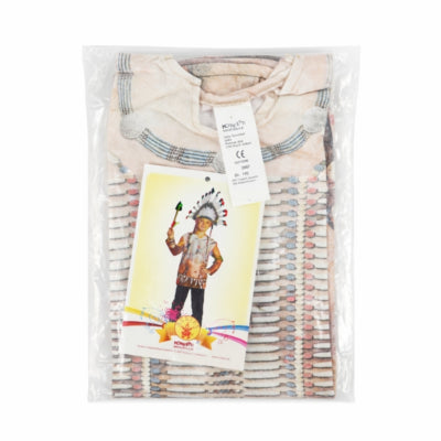 Kostuum indiaan shirt kids maat 116 | 10 stuks