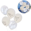 Ginger ray ballonnen bride wit 5 stuks | 20 stuks