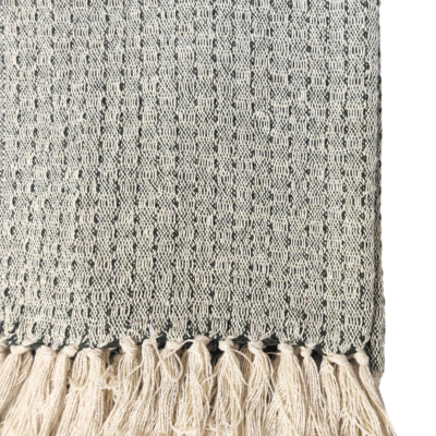 Take a plaid 38 gerecycled katoen zwart 130 x 180 cm | 12 stuks