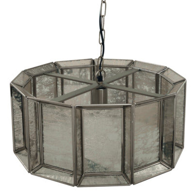 Ptmd hanglamp cenna antique messingkleurig 46 cm | 2 stuks