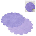 Placemat papier paars 35 cm 10 stuks | 24 stuks