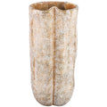Ptmd bloempot roddie hoog créme 55 cm | 2 stuks