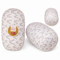 Out of the blue nekkussen rol proost champagne 15 x 30 cm | 8 stuks
