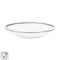 Vtwonen diep bord white silver 25,5 cm | 12 stuks
