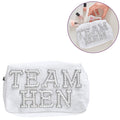 Ginger ray team hen toilettas wit 20 cm | 10 stuks