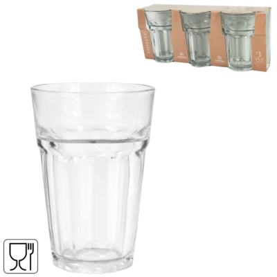 Homeware drinkglas vega 350 ml 3 stuks | 12 stuks