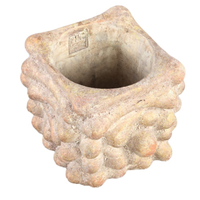 Ptmd bloempot drew l crème 20 cm | 6 stuks
