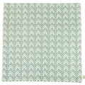 Fair trade kussenhoes graphic groen 45 x 45 cm | 12 stuks