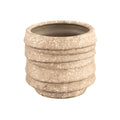 Ptmd bloempot hindouy bruin 14 cm | 18 stuks