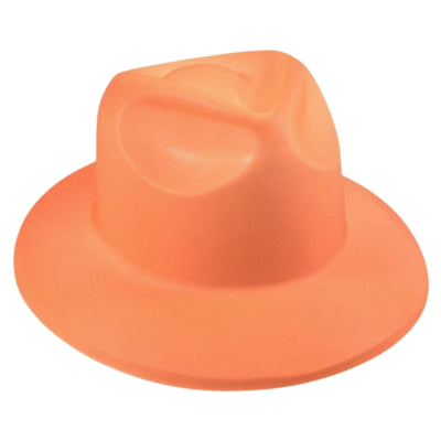 Hoed al capone stetson fedora oranje 30 cm | 24 stuks