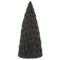 Countryfield beeld kerstboom celine l zwart 16 cm | 8 stuks