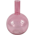 Vaas roze glas 30,5 cm | 4 stuks