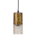 Bepurehome hanglamp sprinkle antiek messingkleurig 20 cm | 6 stuks