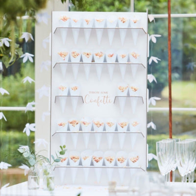 Ginger ray confetti standaard 77 cm | 5 stuks