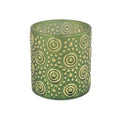 Countryfield theelichthouder hailey s groen 8 cm | 24 stuks