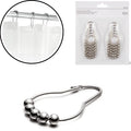 Migros douchegordijn ringen metaal 7,2 cm 12 stuks | 24 stuks