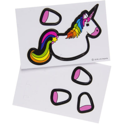 3d puzzel eenhoorn 9,5 cm | 48 stuks