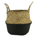 Mand zeegras bruin zwart 19 cm | 8 stuks