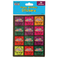 Stickers happy birthday 36 stuks | 48 stuks