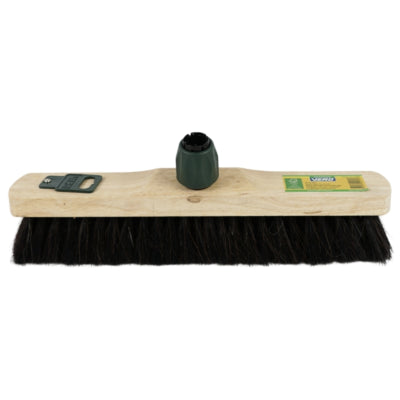 Zachte bezem zwart 37,5 cm | 10 stuks